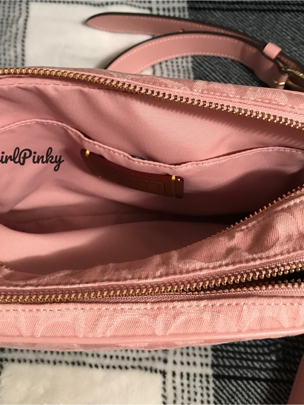 COACH CAREY CROSSBODY BAG (CER69) IN PINK DENIM NEW RELEASE!! - Picture 8 of 9
